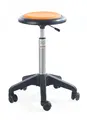 Micro polstret pedagogstol oransje H51-70 cm