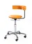 Saturn stol oransje H47-66 cm 