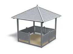 Paviljong Pinoccio L310 x B310 x H325 cm