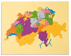 Puzzle Map: Switzerland