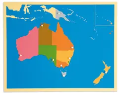 Puzzle Map: Australia