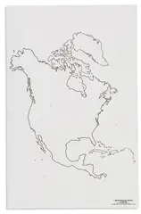 North America: Outline (50)