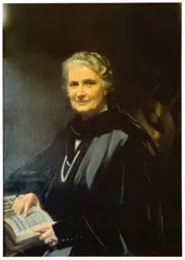 Color Photo - Maria Montessori: A4 - 8.3 x 11.7 in